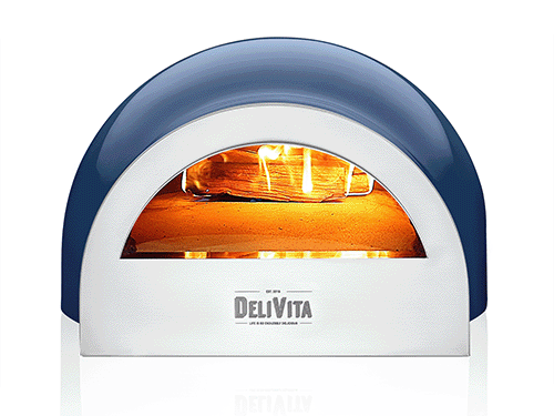 DeliVita Wood-Fired Pizza Oven - Blue Diamond