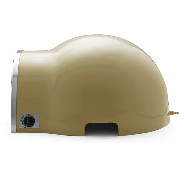 DeliVita Eco Wood & Gas Fired Oven - Olive Green + Regulator & Hose