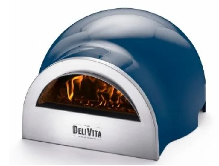 DeliVita Wood-Fired Pizza Oven - Blue Diamond